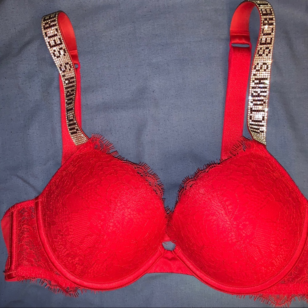 Victoria's Secret Shine Strap Lace Bra - LIKE NEW